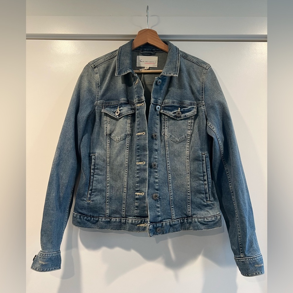 Vince Camuto Classic Blue Denim Jacket